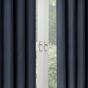 Zurich Navy 90x90 Ready Made Blackout Eyelet Curtains