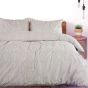 Nirvana Grey Cotton Rich Duvet Set