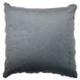 Nyla Hatched Silver Cushion Cover