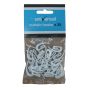 Universal Curtain Hooks 25pk