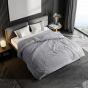 Opulent Silver Bedpread