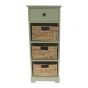 Oxford Green 4 Drawer Unit