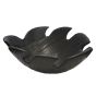 Palm Leaf Black Bowl 