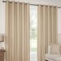 Paros Natural Blackout Ready Made Eyelet Curtains