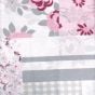 Patchwork Pink Luxury Cotton Rich Duvet Cover Set