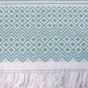 Diamond Border Peppermint Towel Range