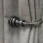 16/19mm Perth Gun Metal Pole Hold Back Pair