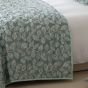 Phoebe Duck Egg Quilted Bedspread and Matching Pillowcases