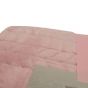 Embossed Throw Pink