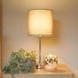 Piper Grey Touch Lamp With USB