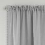 Pom Pom Grey Voile Panel