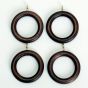 28mm walnut rings