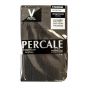 Percale Charcoal V Shaped Pillowcase