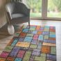 Capella Patchwork Green Rug