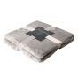 Soft Touch Silver Micro Flannel Throw