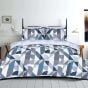 Xavier Grey & Navy Cotton Rich Duvet Set