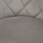 Vermont Velvet Grey Occasional Chair