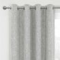 Newport Silver Eyelet Curtains