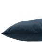 Plain Velvet Cushion Navy