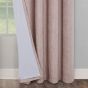 Belgravia Blush Blackout Ready Made Eyelet Curtains