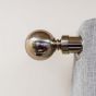 25/28mm Ball Eyelet Antique Brass Curtain Pole