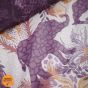 Savannah Plum Cotton Mix Duvet Set