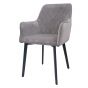 Vermont Velvet Grey Occasional Chair