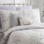 Felicity Silver Cotton Mix Duvet Set