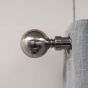 25/28mm Ball Eyelet Stainless Steel Curtain Pole