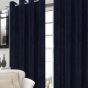 Caledon Navy Ready Made Eyelet Curtains