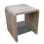 Alonso Antique Grey End Table