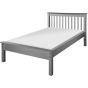 Siene Grey Wooden Bed Frame