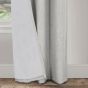 Newport Silver Ready Made Blackout Eyelet Curtains