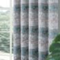 Heritage Teal Ready Made Eyelet Curtains