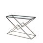 Luxor Chrome Console Table
