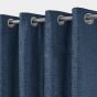 Belgravia Navy Blackout Ready Made Eyelet Curtains