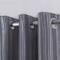 Zurich Grey Ready Made Eyelet Curtains