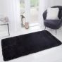 Fluffy Charcoal Rug