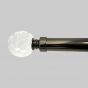 28mm Garda Gun Metal Curtain Pole