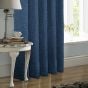 Belgravia Navy Blackout Ready Made Eyelet Curtains