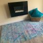 Capella Damask Blue Rug