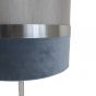 Parma Grey and Blue Table Lamp