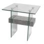 Milan Concrete Effect End Table