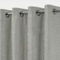 Belgravia Silver Blackout Ready Made Eyelet Curtains