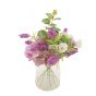 Lilac Flowers in Glass Vase