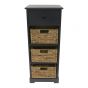 Oxford Navy 4 Drawer Unit