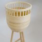 Natural Wicker Plant Stand