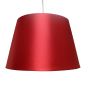 Faux Satin Red Shade