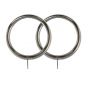 29mm Alexus Stainless Steel Chrome Style Curtain Rings