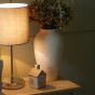 Rippled Cream Vase